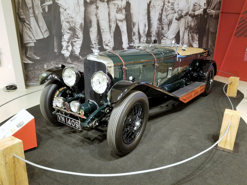 The sheer size of these old Bentleys is impressive. You can see why Bugatti referred to them as “the fastest trucks in the world.”